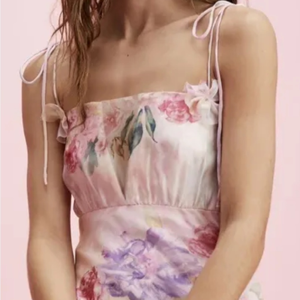 for love and lemons lisa maxi dress m